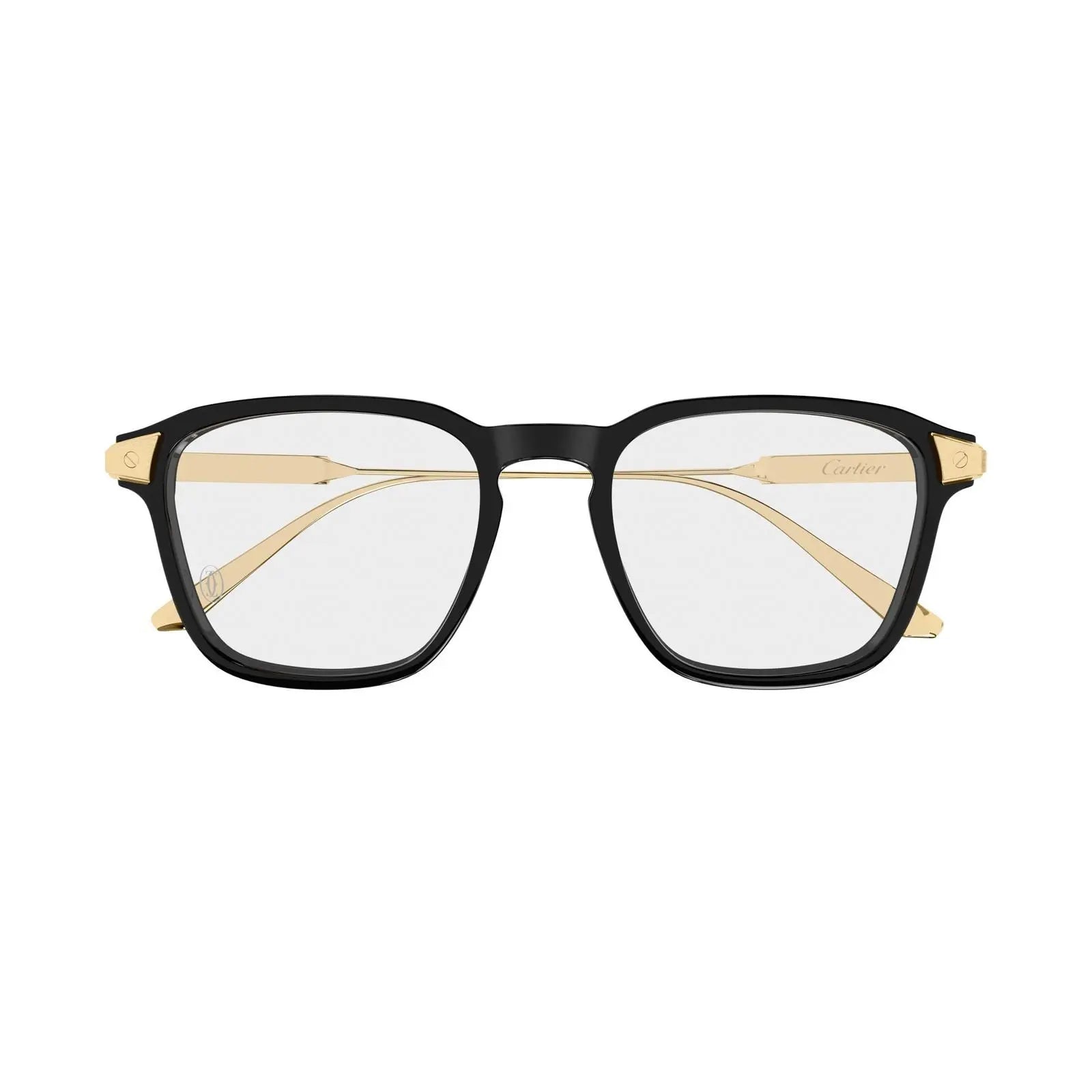 Cartier luxury eyeglasses with premium metal optical frame