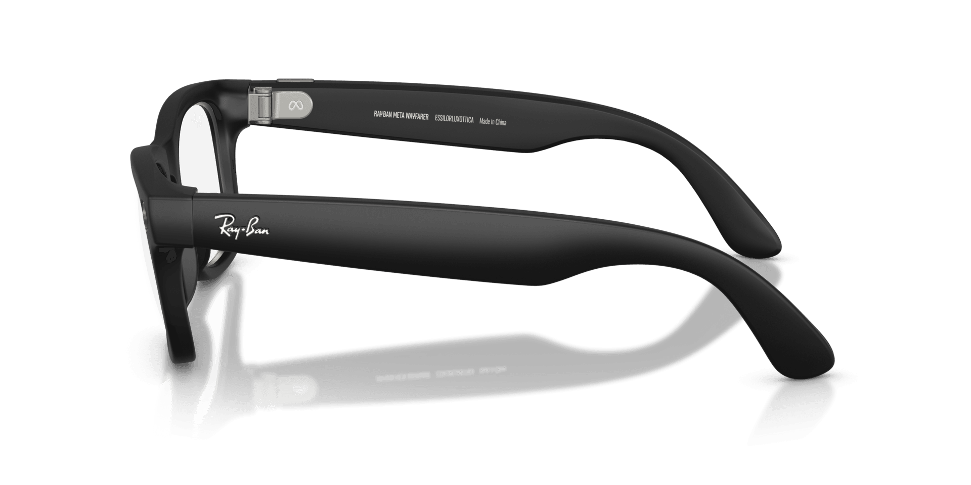 Ray-Ban | Meta Wayfarer Matte Black - Gen 2 | Square | Black | Clear