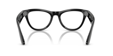 Ray-Ban | Meta Skyler Shiny Black - Gen 2 | Cat Eye | Black | Clear