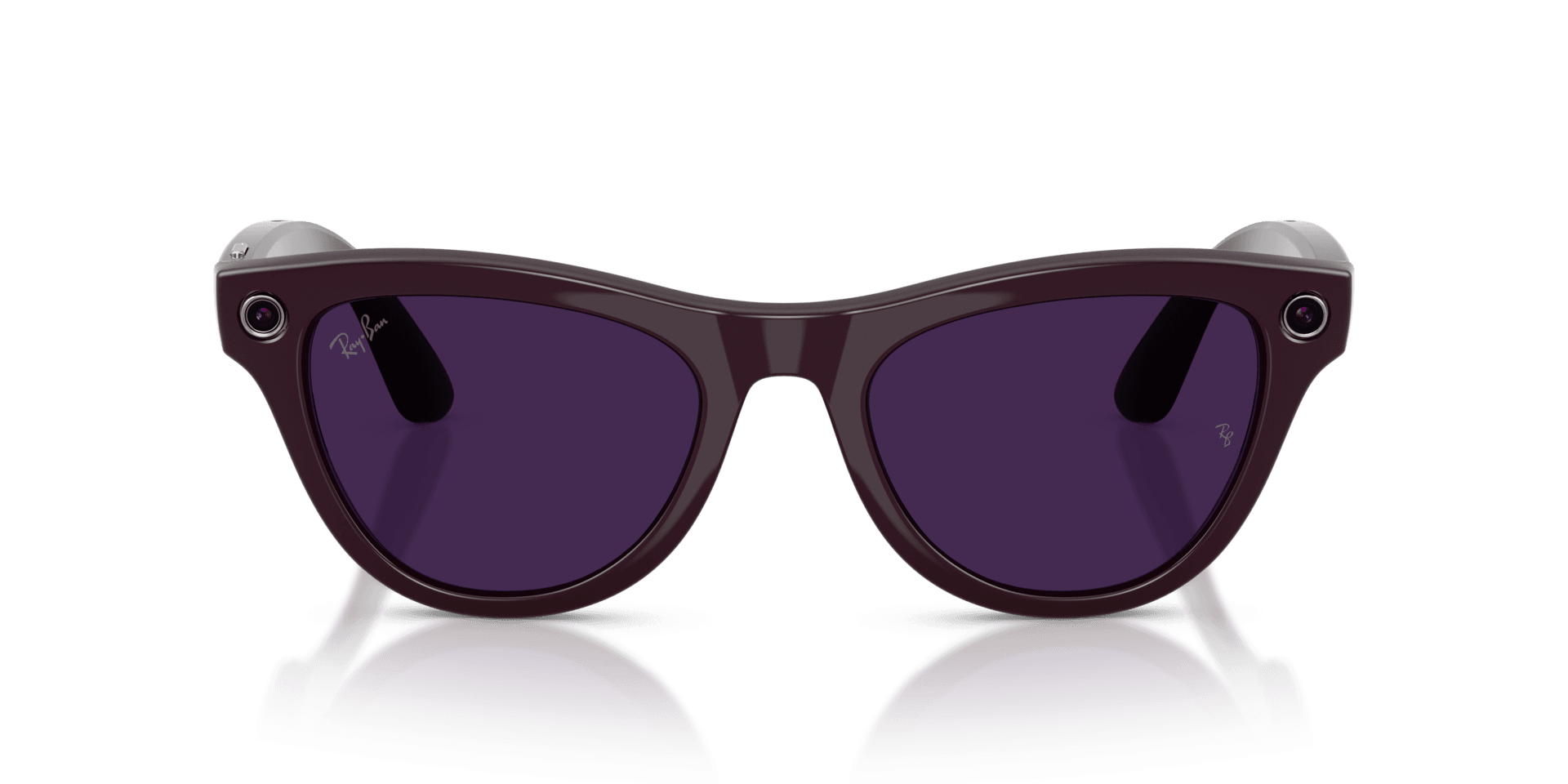 Ray-Ban | Meta Skyler Shiny Mystic Violet - Gen 2 | Cat Eye | Mystic Violet | Clear/Amethyst