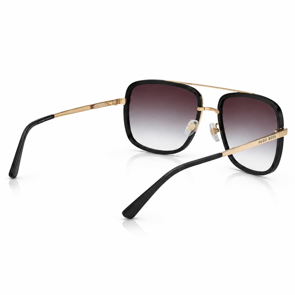 TOMMY HILFIGER Men Solid Square Sunglasses - TH2611C1BKBR59S
