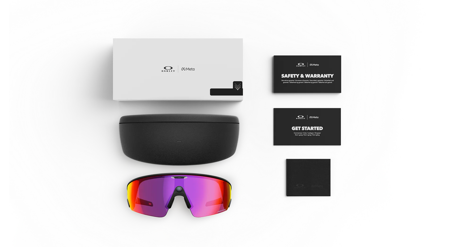 Oakley Meta Vanguard Prizm Road Lenses Black Frame