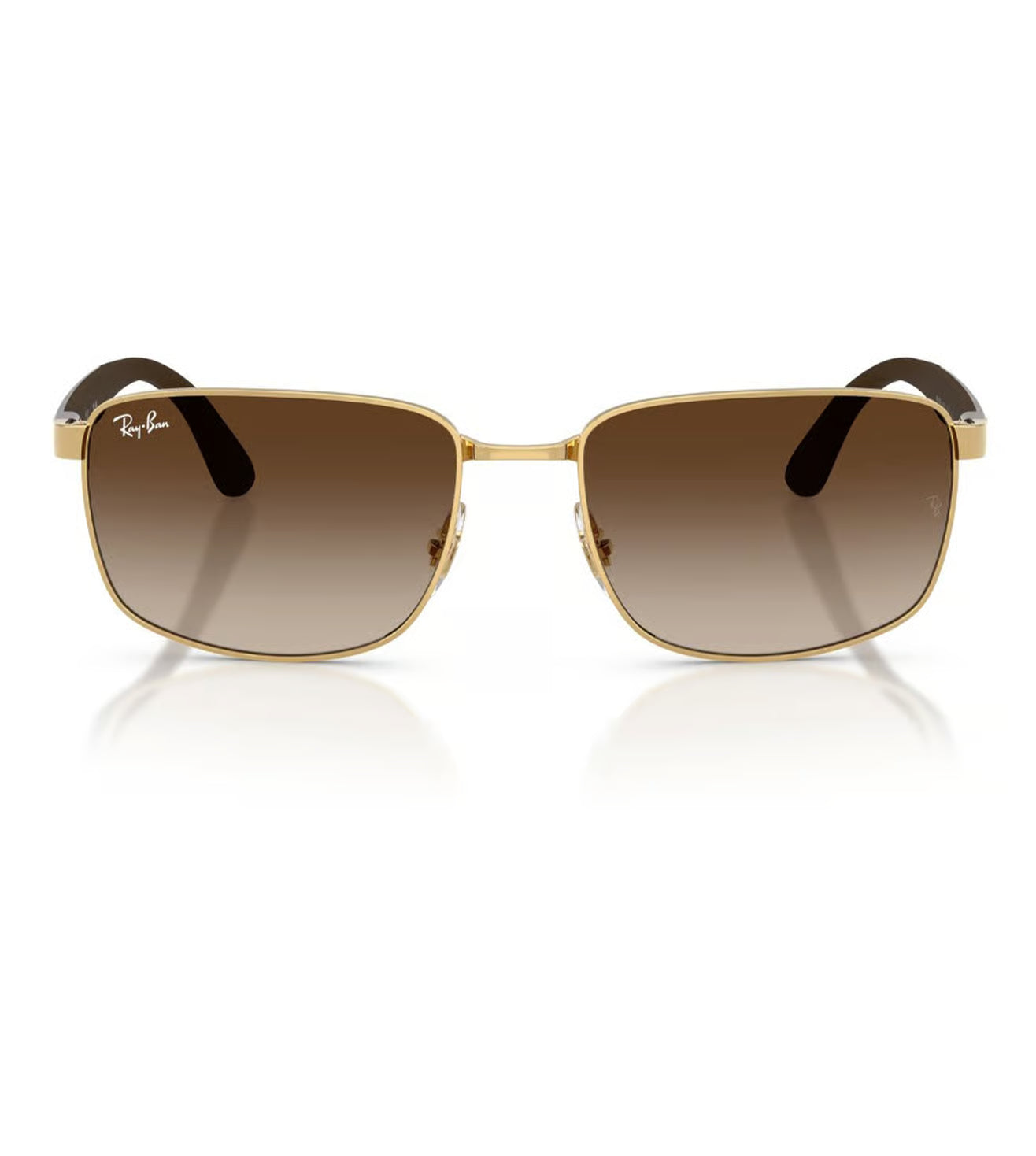 Rayban Core Brown Gradient Irregular Unisex Sunglasses 0RB3759I001/1357