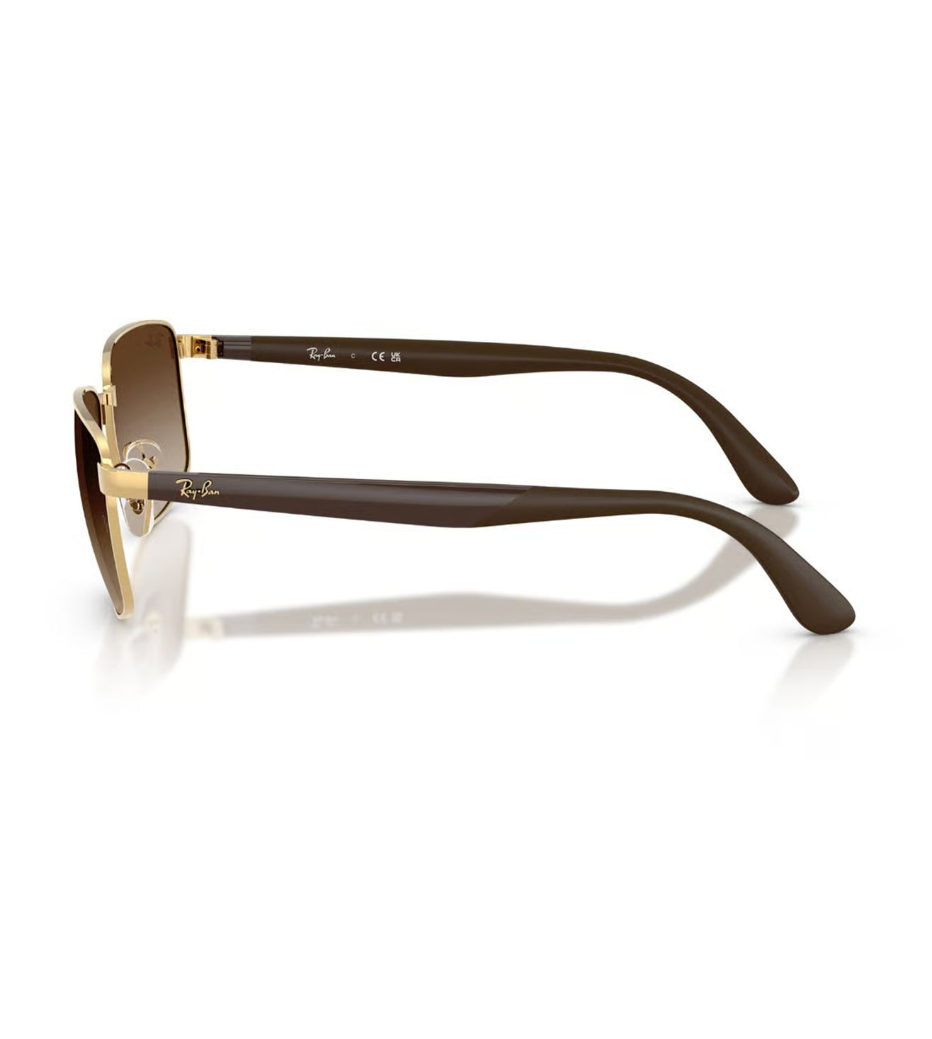 Rayban Core Brown Gradient Irregular Unisex Sunglasses 0RB3759I001/1357