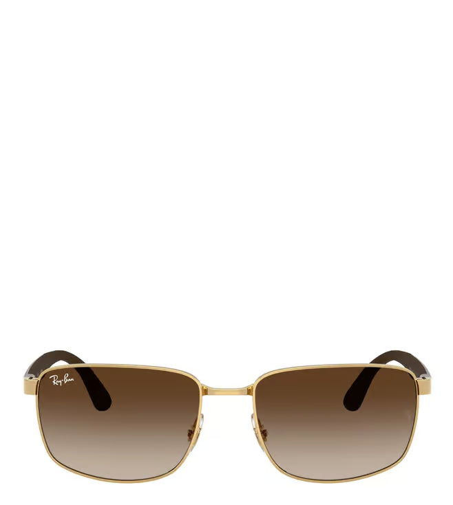 Rayban Core Brown Gradient Irregular Unisex Sunglasses 0RB3759I001/1357