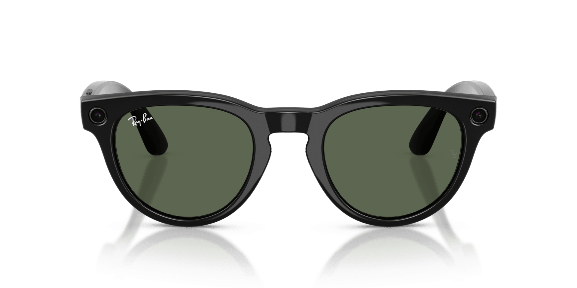 Ray-Ban | Meta Headliner Shiny Black - Gen 2 | Phantos | Black | G-15 Green