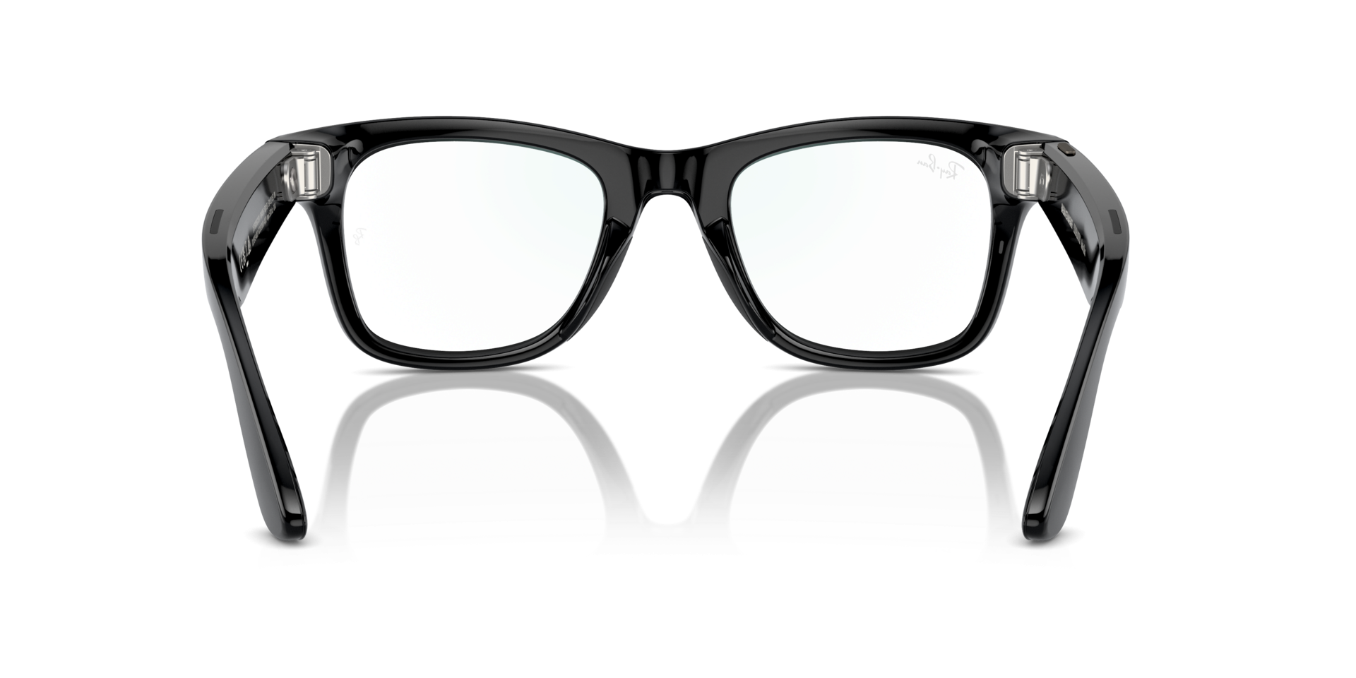 Ray-Ban | Meta Wayfarer Large Shiny Black - Gen 1 | Frame Color: Shiny Black | Lens Color: Clear