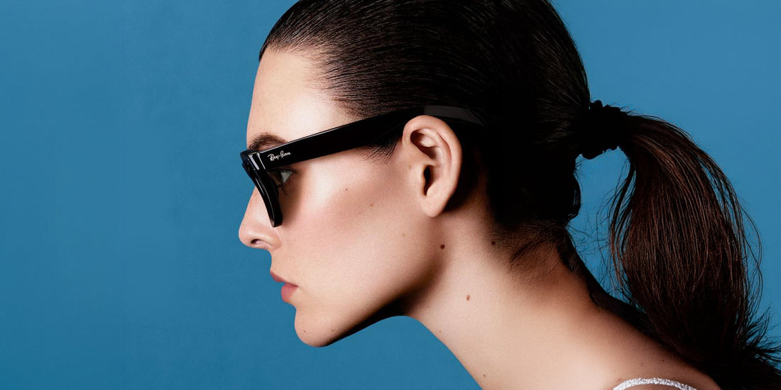 Ray-Ban | Meta Wayfarer Shiny Cosmic Blue - Gen 2 | Square | Cosmic Blue | Clear/Sapphire