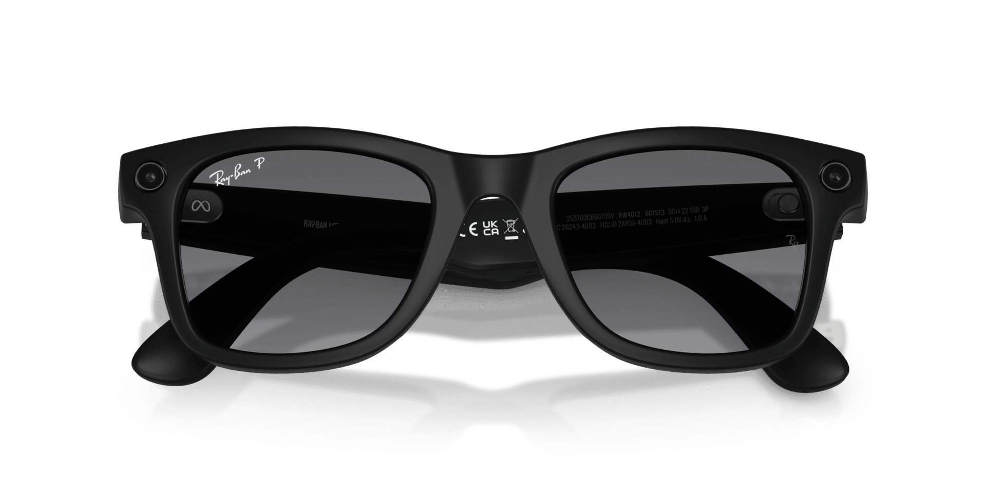 Ray-Ban | Meta Wayfarer Matte Black - Gen 2 | Square | Black | Graphite