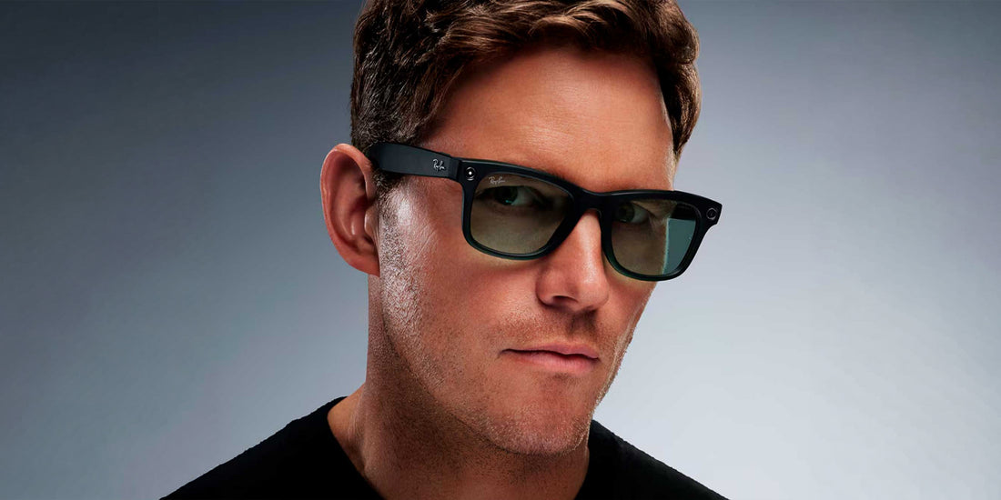 Ray-Ban | Meta Wayfarer Shiny Black - Gen 2 | Square | Black | G-15 Green