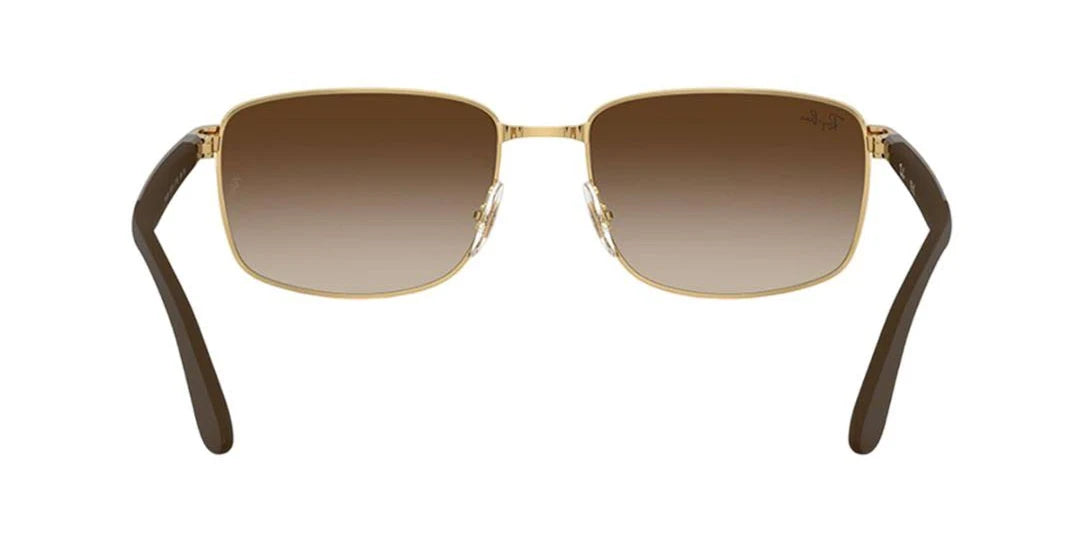 Rayban Core Brown Gradient Irregular Unisex Sunglasses 0RB3759I001/1357