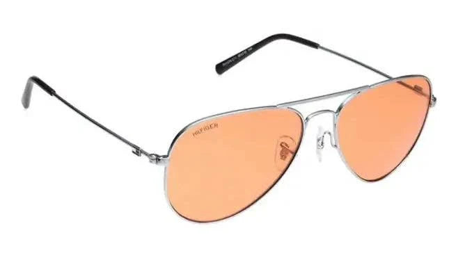 Tommy Hilfiger Men Aviator UV Protected Sunglasses TH 1574PL C11 S-Orange